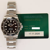 Rolex Submariner (No Date) 124060 Black Dial Nov 2020 - View 2