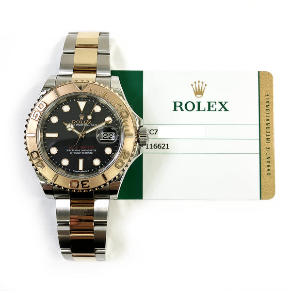 Rolex Yacht-Master 116621 Black Dial Nov 2017
