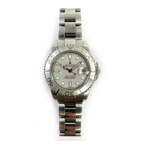 Rolex Yacht-Master 168622 Platinum Dial Dec 2007
