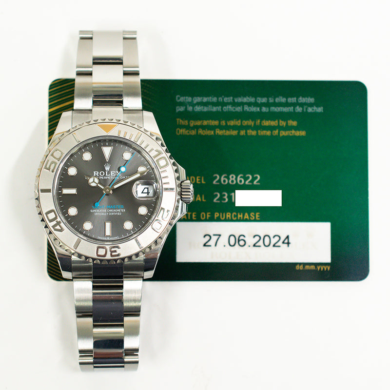 Rolex Yacht-Master 268622 Slate Dial Jun 2024