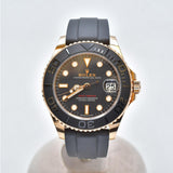 Rolex Yacht-Master 37mm Everose Gold 268655 Black Dial Oct 2020 - View 1