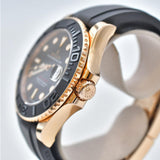 Rolex Yacht-Master 37mm Everose Gold 268655 Black Dial Oct 2020 - View 5