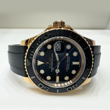 Rolex Yacht-Master 40mm Everose Gold 116655 Black Dial Dec 2016 - View 3