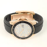 Rolex Yacht-Master 40mm Everose Gold 116655 Pave Diamond Dial May 2018 - View 3