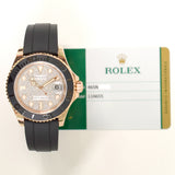 Rolex Yacht-Master 40mm Everose Gold 116655 Pave Diamond Dial May 2018 - View 2