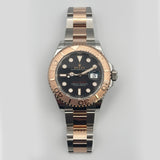 Rolex Yacht-Master 40mm Steel and Platinum 126621 Black Dial Aug 2024 - View 1