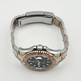 Rolex Yacht-Master 40mm Steel and Platinum 126621 Black Dial Aug 2024 - View 3
