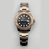 Rolex Yacht-Master 40mm Steel and Platinum 126621 Black Dial Dec 2024 - View 1