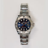 Rolex Yacht-Master 40mm Steel and Platinum 126622 Blue Dial Dec 2021 - View 1