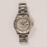 Rolex Yacht-Master 40mm Steel and Platinum 16622 Platinum Dial - View 2