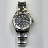 Rolex Yacht-Master 40mm Steel and Platinum 268622 Grey Dial Nov 2024 - View 1