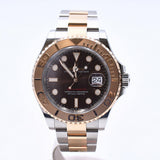 Rolex Yacht-Master 40mm Two-Tone Rose Gold 126621 Chocolate Dial Feb 2020 - View 1