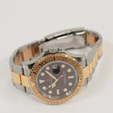 Rolex Yacht-Master 40mm Two-Tone Rose Gold 126621 Chocolate Dial Feb 2020 - View 4