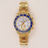 Rolex Yacht-Master 40mm Yellow Gold 116688 White Dial Sep 2018 - View 1