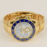 Rolex Yacht-Master 40mm Yellow Gold 116688 White Dial Sep 2018 - View 3