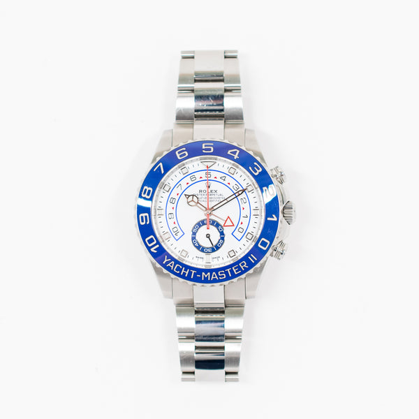 Rolex Yacht-Master II 116680 White Dial Apr 2023 – CHRONONATION