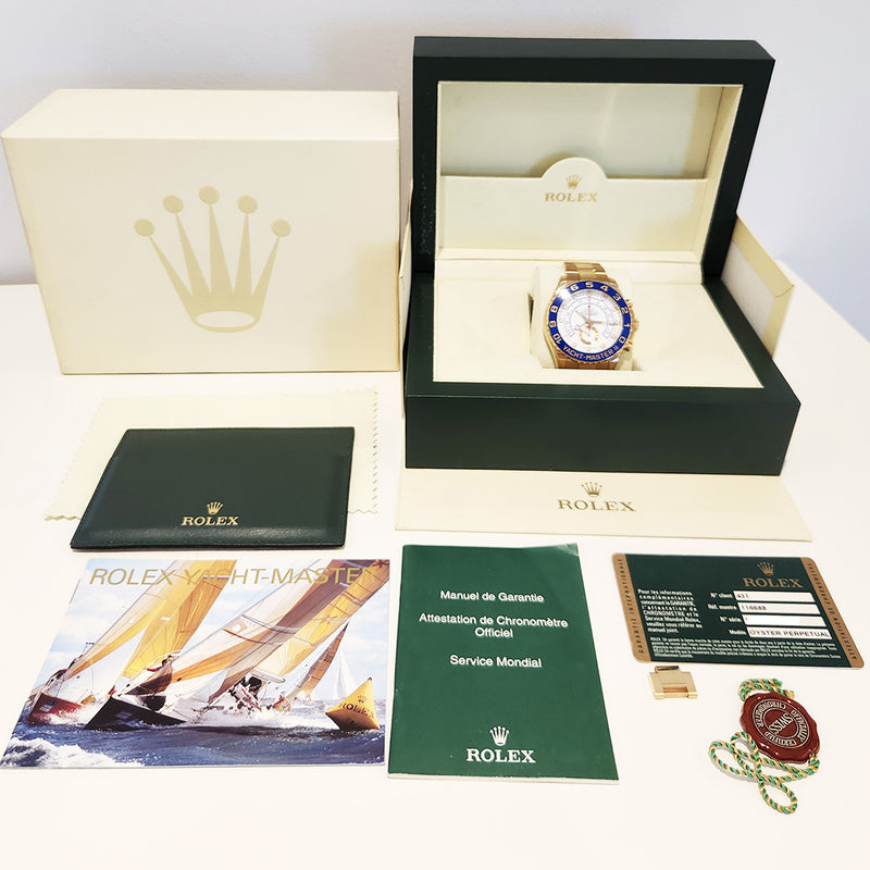Rolex Yacht-Master II 116688 White Dial Feb 2011