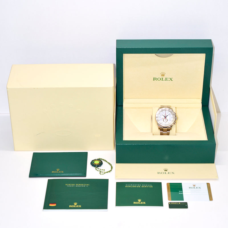 Rolex Yacht-Master II 116689 White Dial Aug 2016