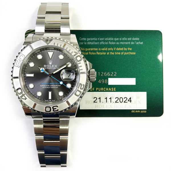 Rolex Yacht Master 126622 Slate Dial Nov 2024