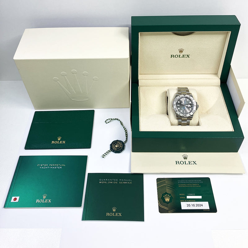 Rolex Yacht Master 126622 Slate Dial Oct 2024