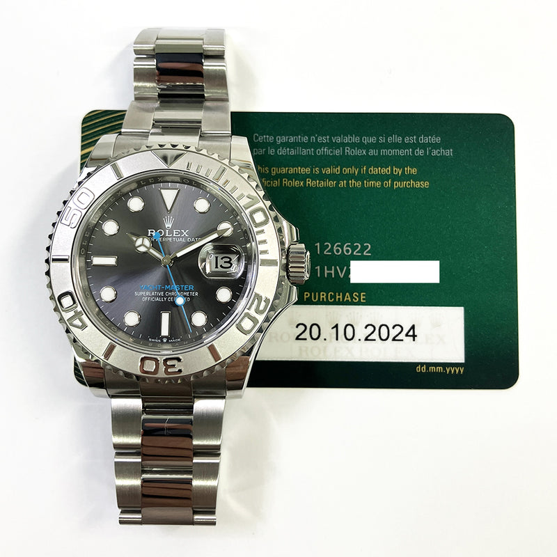 Rolex Yacht Master 126622 Slate Dial Oct 2024