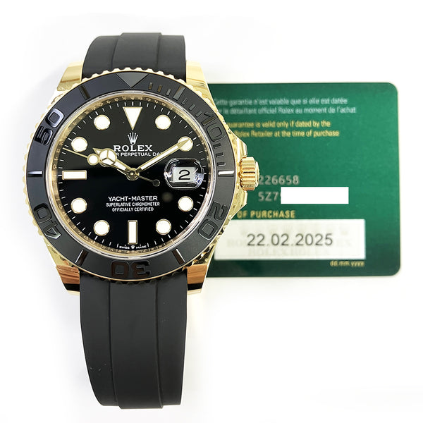Rolex Yatcht-Master 226658 Black Dial Feb 2025