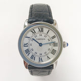 Ronde Solo de Cartier W6700155 Silver Roman Dial May 2007
