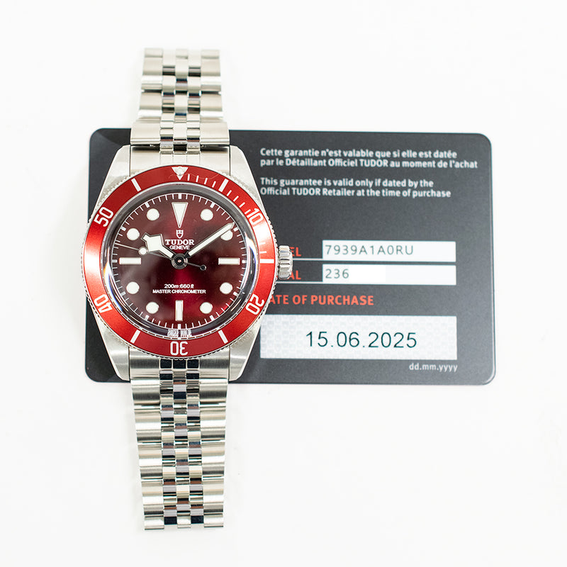 Tudor Black Bay 58 7939A1A Red Dial Jun 2025