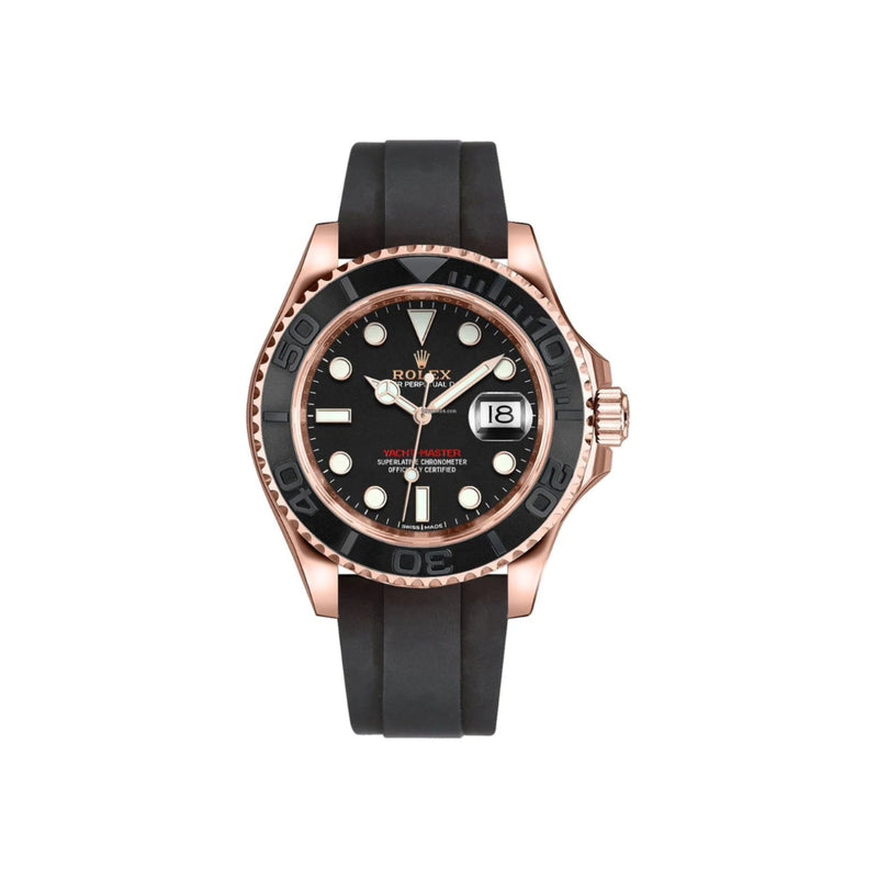 Rolex Yacht-Master 116655 Black Rubber Dial