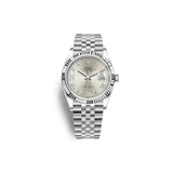 Rolex Datejust 126234 Silver "VI&IX" Diamond Dial