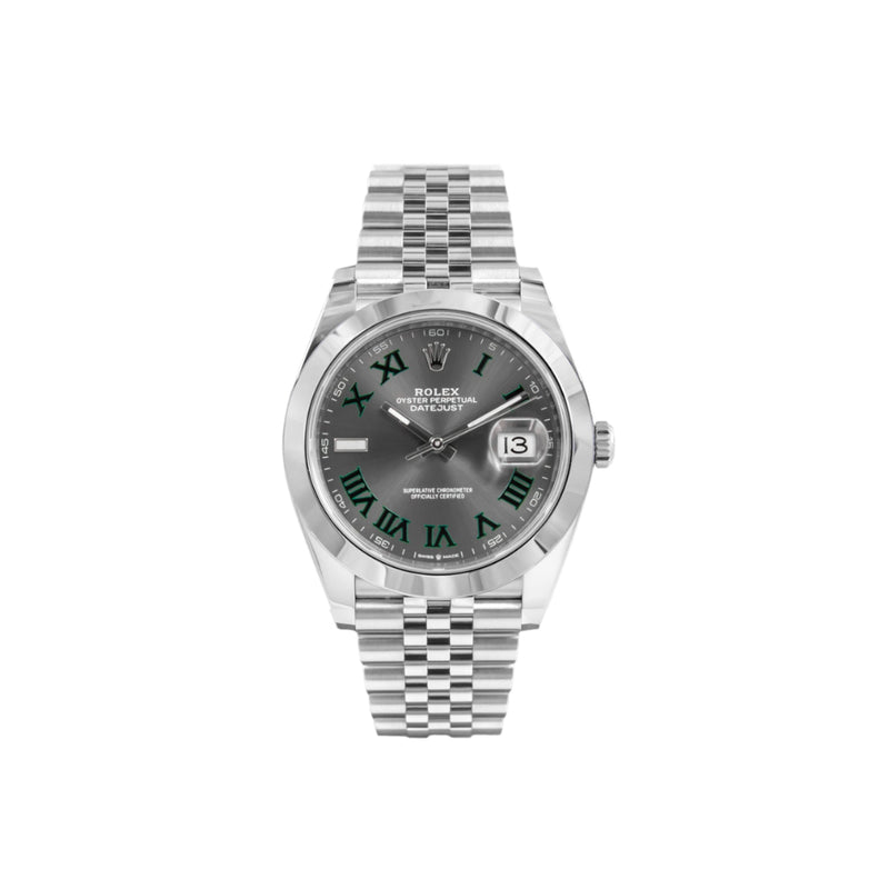 Rolex Datejust 126300 Wimbledon Dial