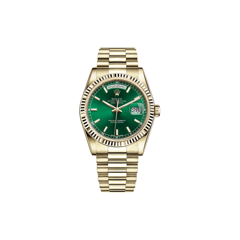 Rolex Day-Date 118238 Presidential Green Dial
