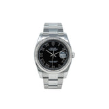 Rolex Datejust 116234 Black Roman Dial