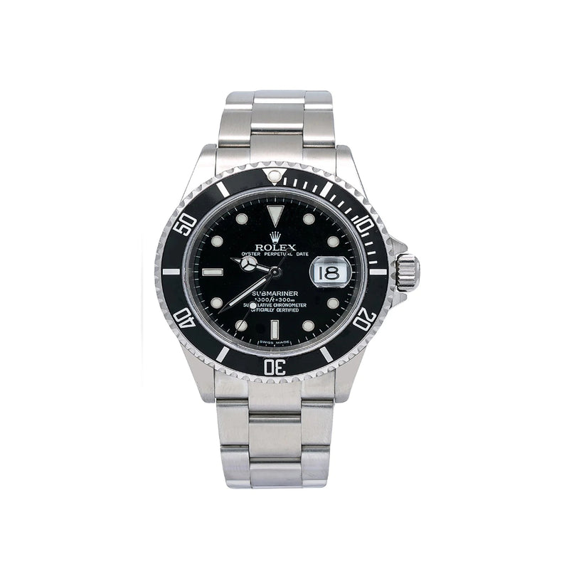 Rolex Submariner date 16610 Black Dial
