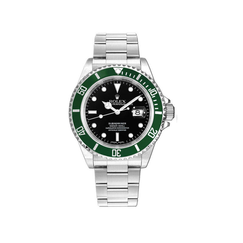 Rolex Submariner date 16610LV Kermit Dial