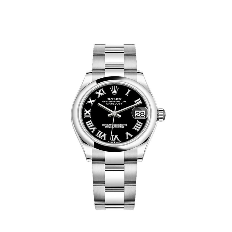 Rolex Datejust 278240 Black Roman Dial