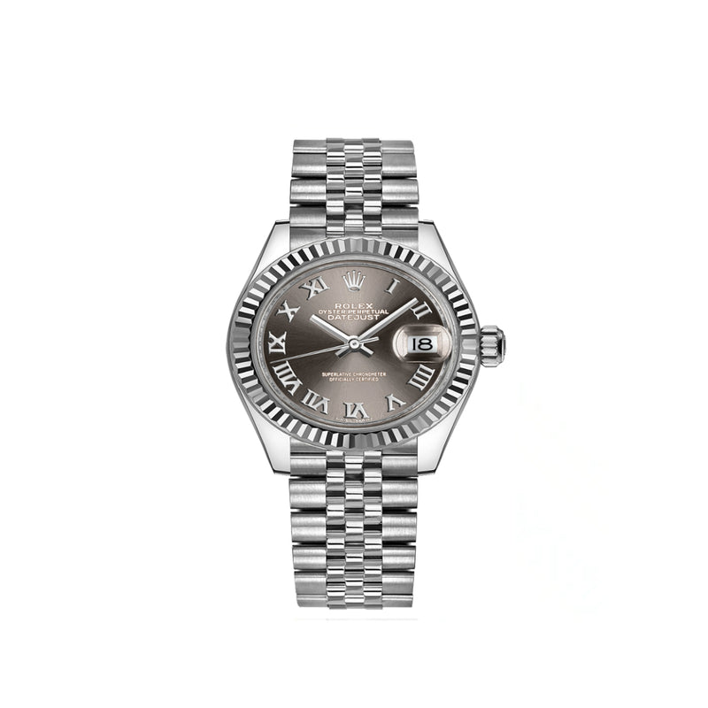 Rolex Lady-Datejust 279174 Dark Grey Roman Dial