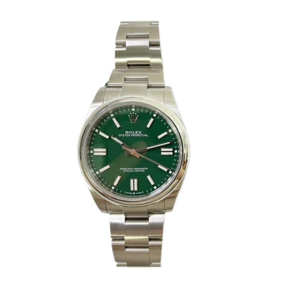 Rolex Oyster Perpetual 124300 Green Dial