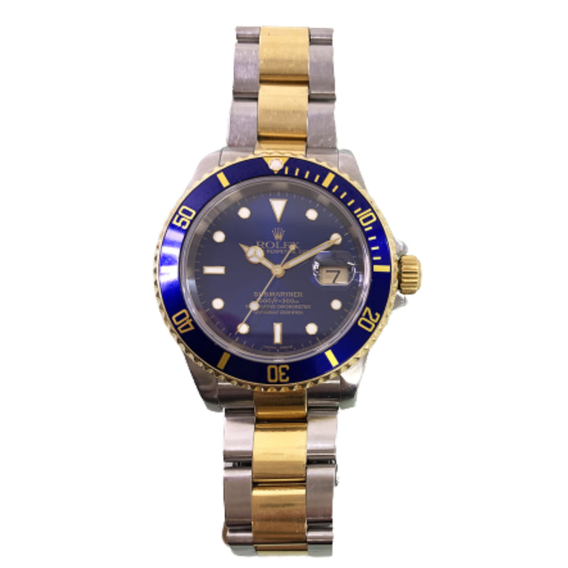 Rolex Submariner date 16613 Blue Dial