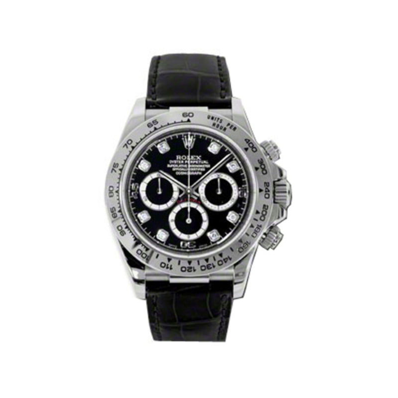 Rolex Cosmograph Daytona 116519 Black Diamond Dial
