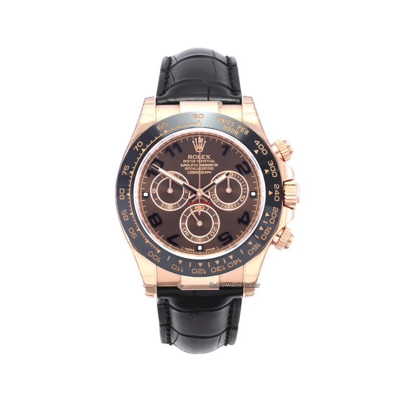 Rolex Cosmograph Daytona 116515LN Chocolate Arabic Dial