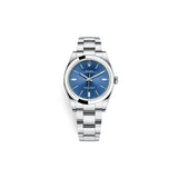 Rolex Oyster perpetual Blue Dial 114300