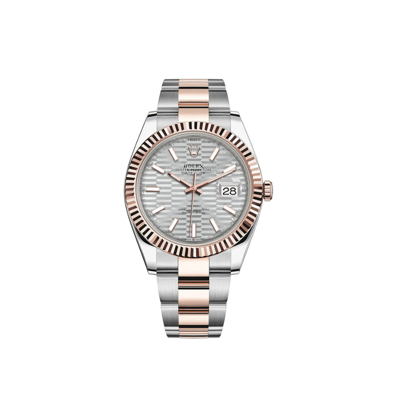 Rolex Datejust 126331 Silver Fluted Dial