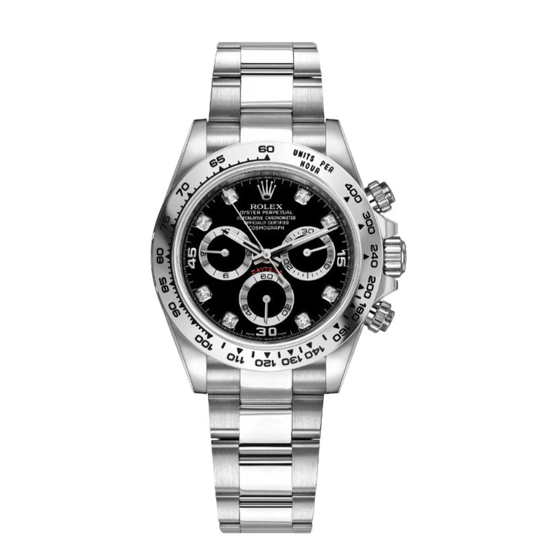 Rolex Cosmograph Daytona 116509 Black Diamond Dial