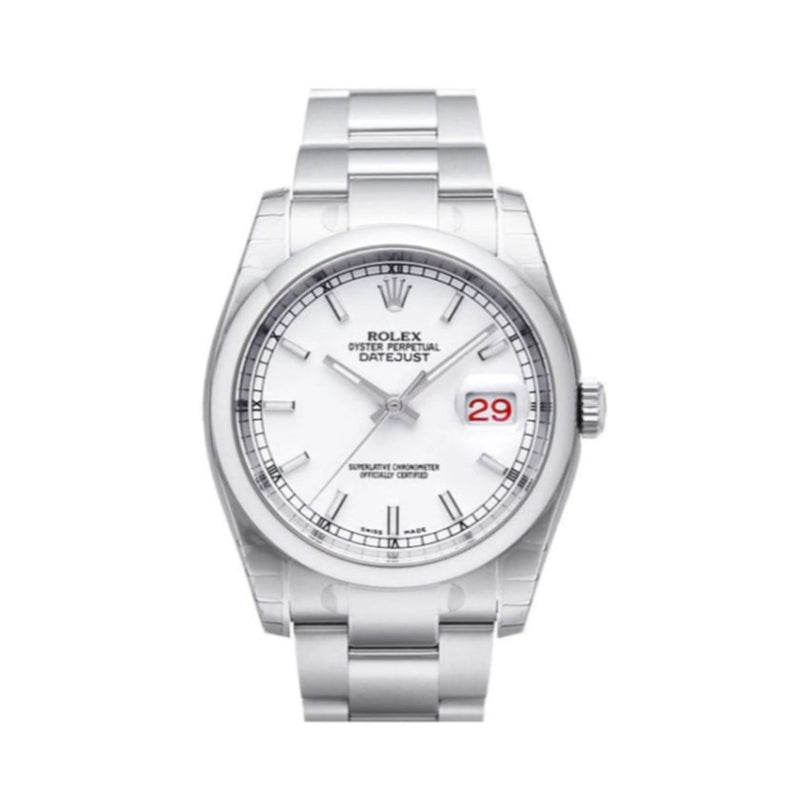 Rolex Datejust 116200 White Dial