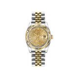Rolex Datejust 116233 Champagne Jubilee Diamond