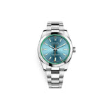 Rolex Milgauss Blue Dial Green Crystal 116400GV