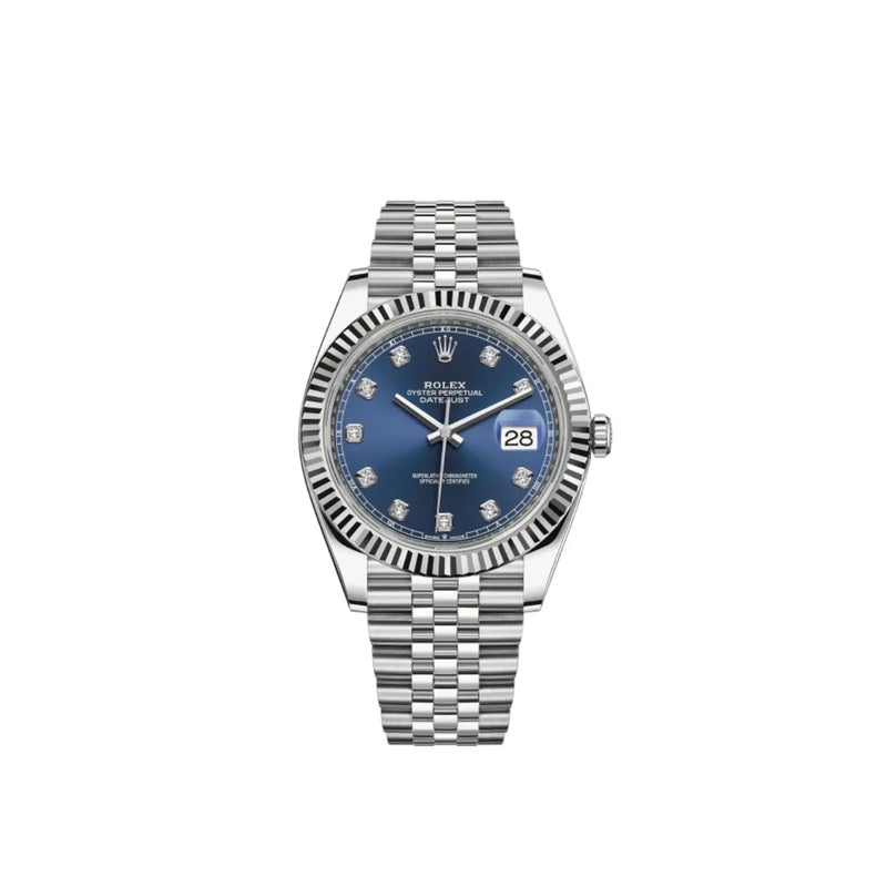 Rolex Datejust Blue Diamond Dial 126334