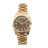 Rolex Day-Date 228235 Chocolate Diamond Dial