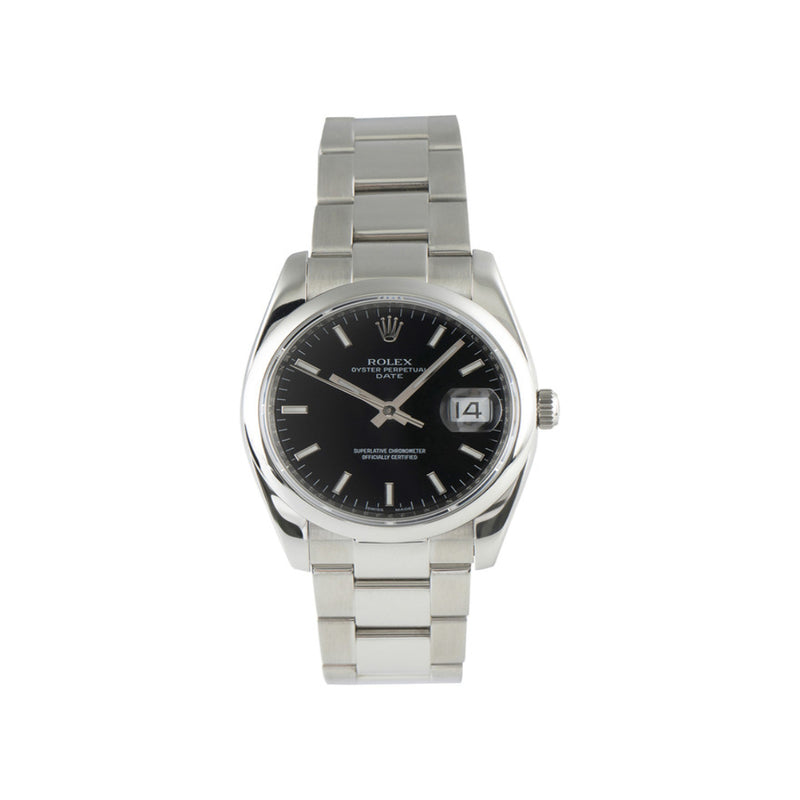 Rolex Date 16200 Black Dial